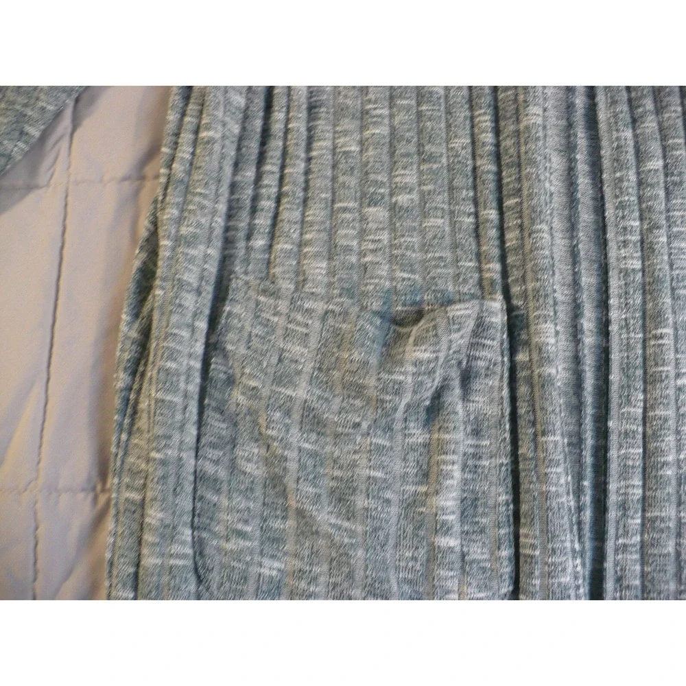 Nine‎ West Sweater Womens Medium Gray Open Front Cardigan New With Tags Pockets